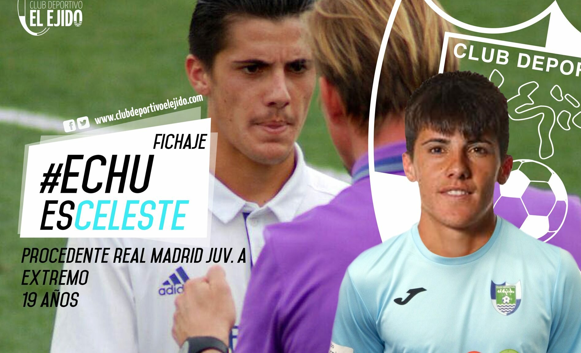 Echu Rodríguez vestirá la camiseta celeste la próxima temporada