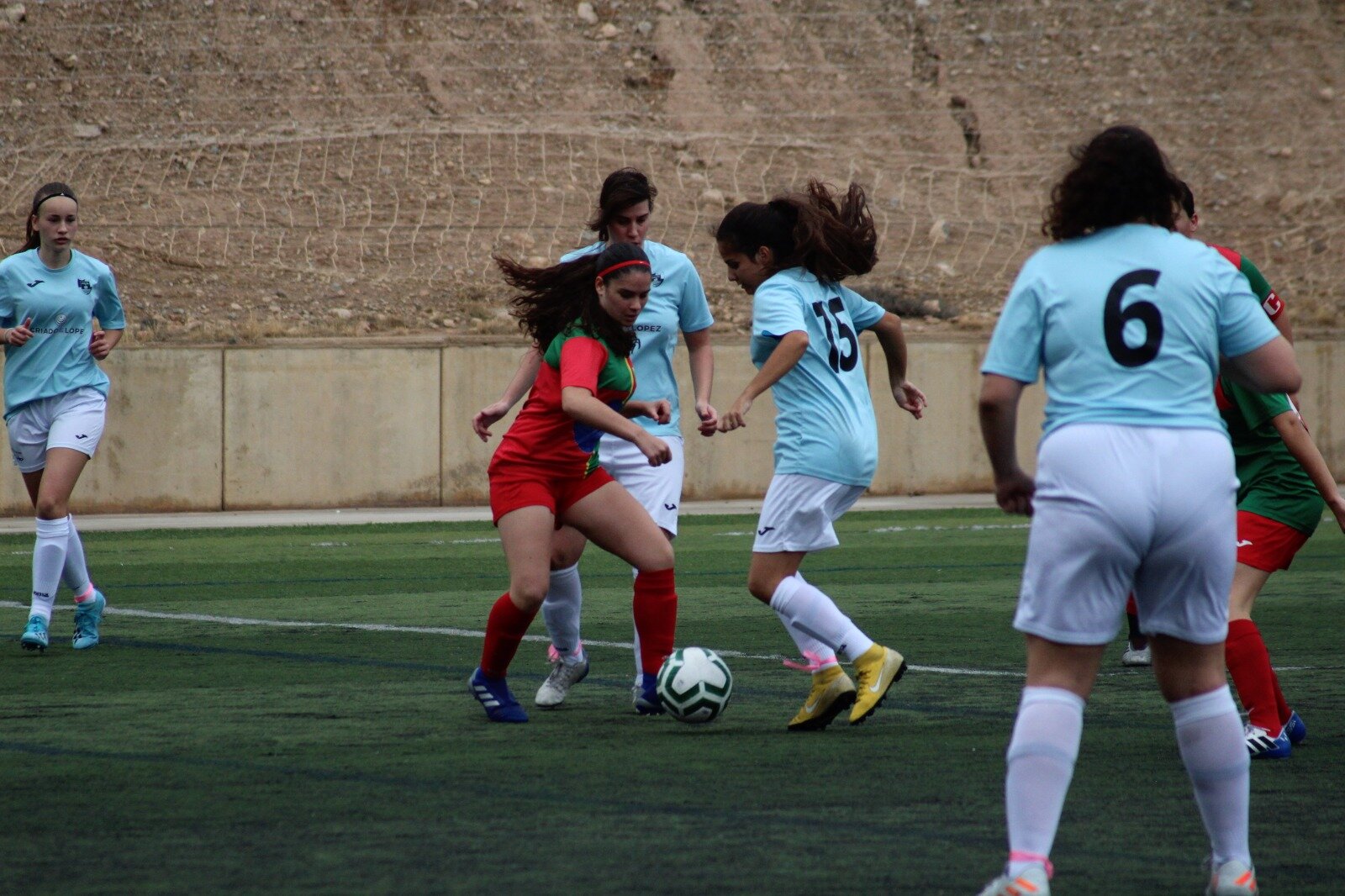 Debut en casa a lo grande del CD El Ejido Femenino
