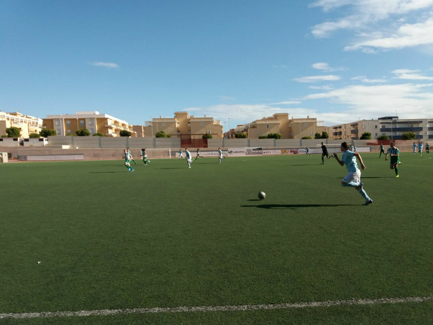El CD El Ejido Femenino vence con autoridad al Vícar