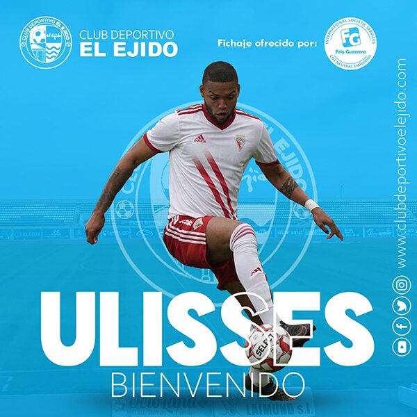 El brasileño Ulisses firma con el CD El Ejido