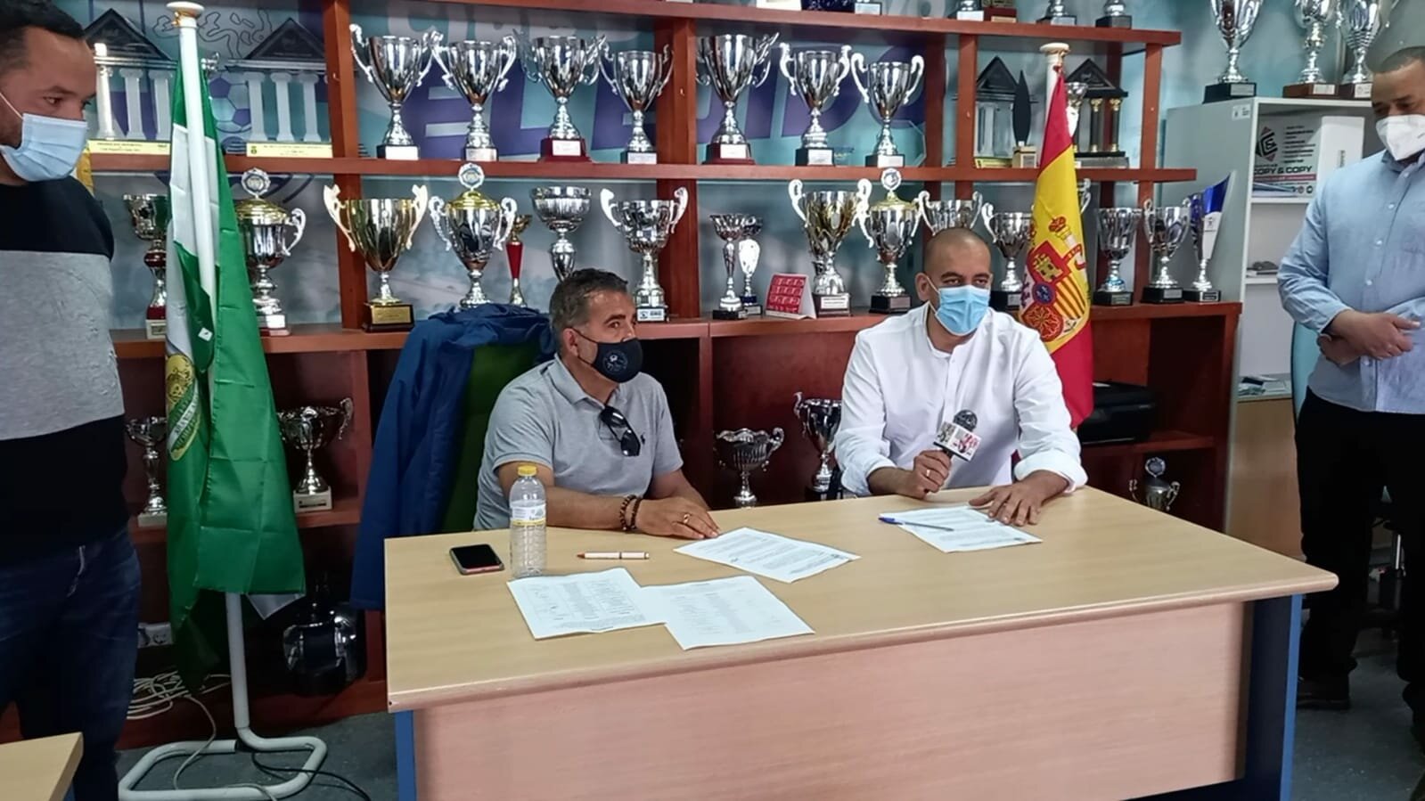 El CD El Ejido y las asociaciones culturales de musulmanes de El Ejido, unidas por el fútbol