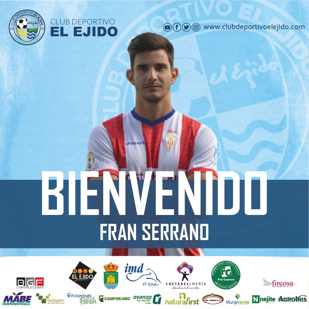 El CD El Ejido incorpora al central Fran Serrano