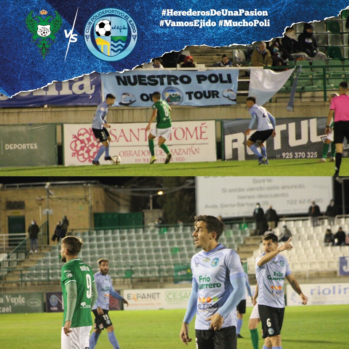 El Polideportivo El Ejido vuelve a ganar pero sufriendo en Toledo