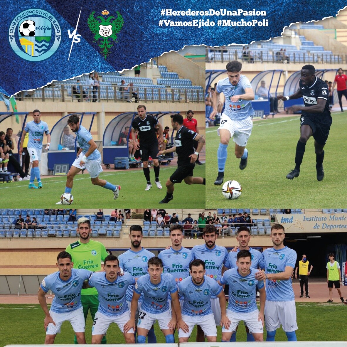 El Polideportivo El Ejido merece con buen fútbol ganar, pero pierde