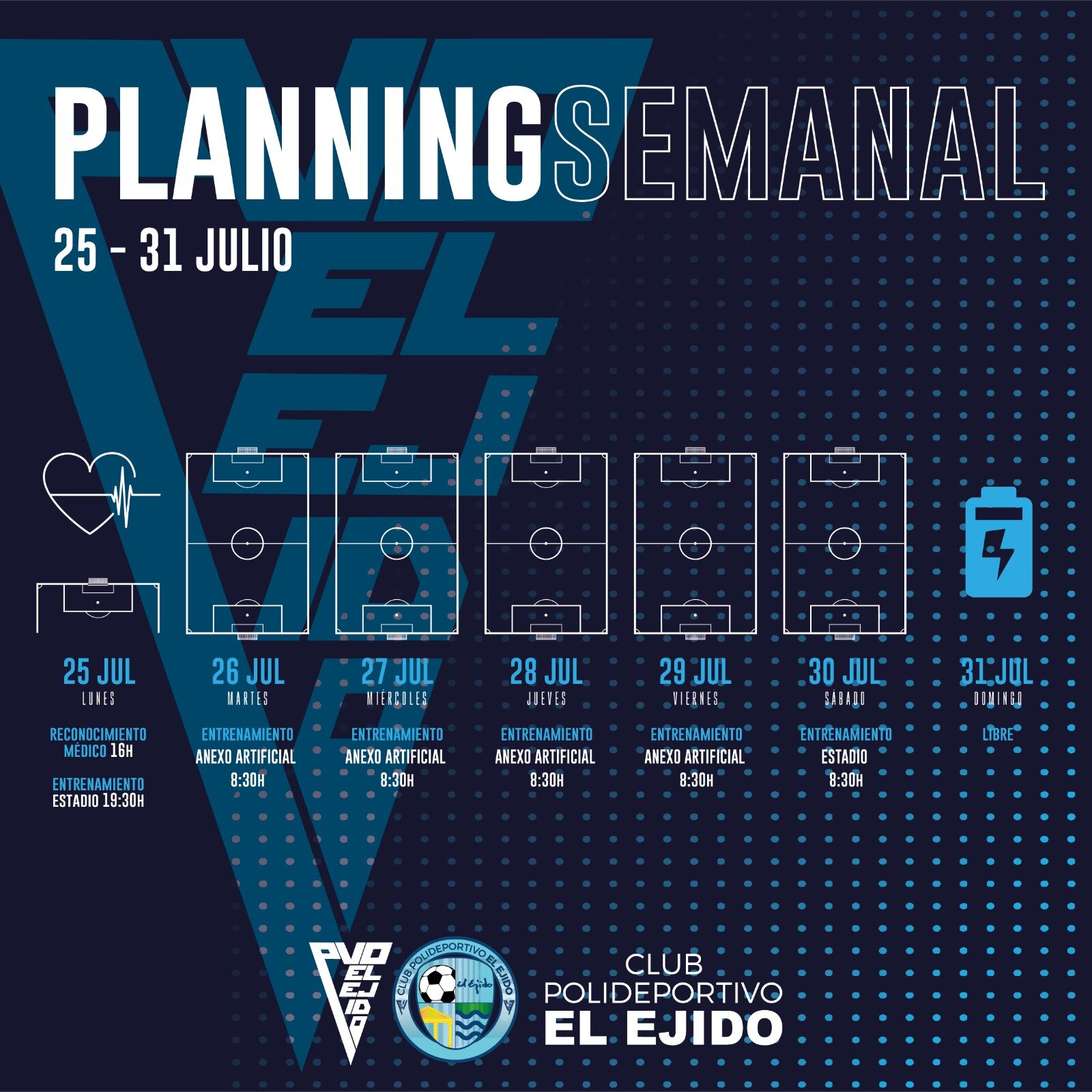 El Polideportivo El Ejido arranca pretemporada