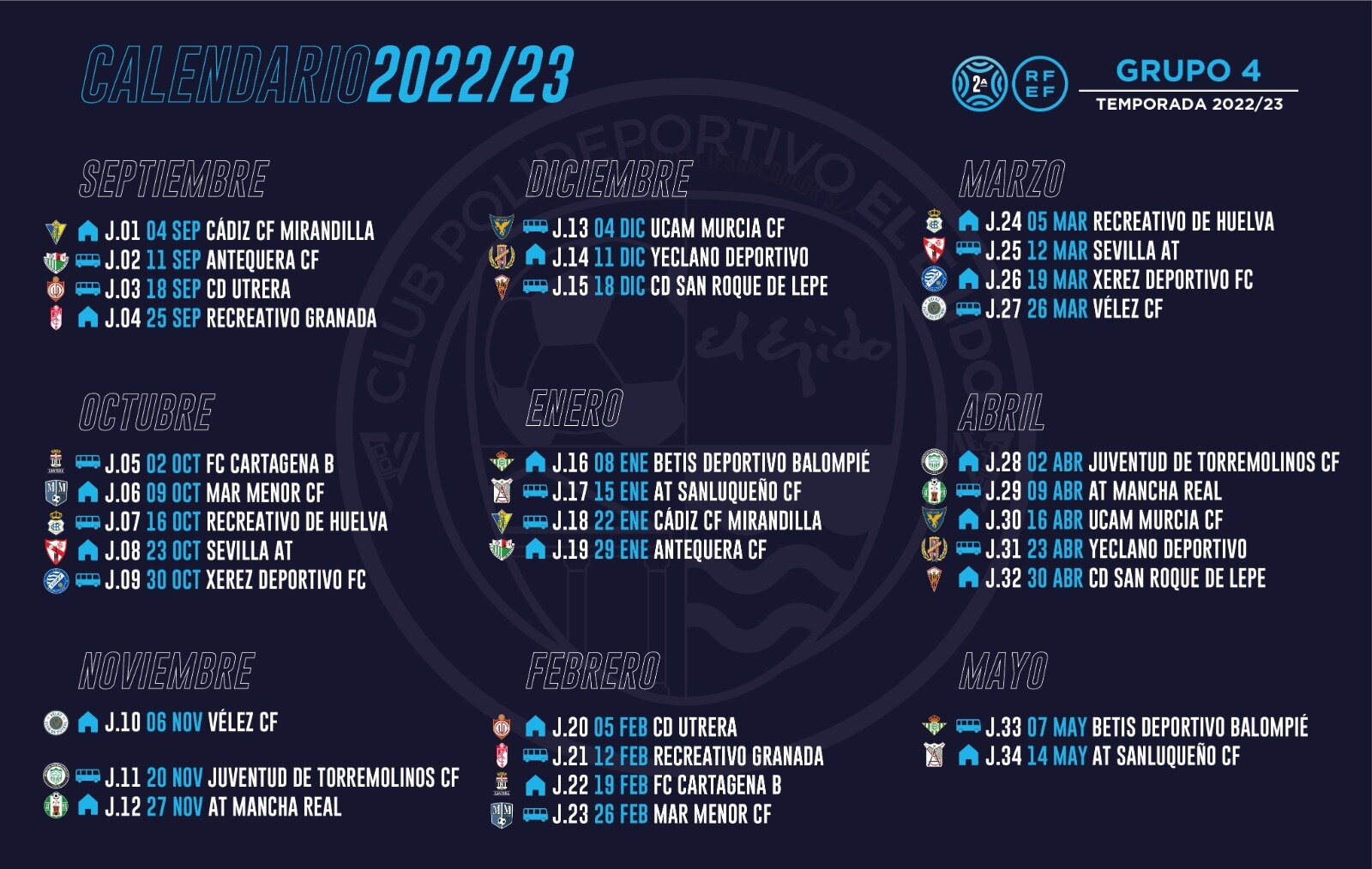 El Poli El Ejido arrancará la Liga recibiendo al Cádiz B