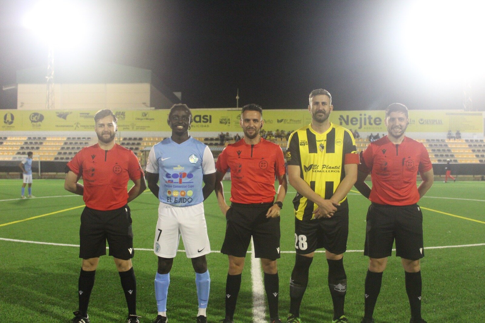 Goleada celeste ante el Berja CF en un amistoso desigual