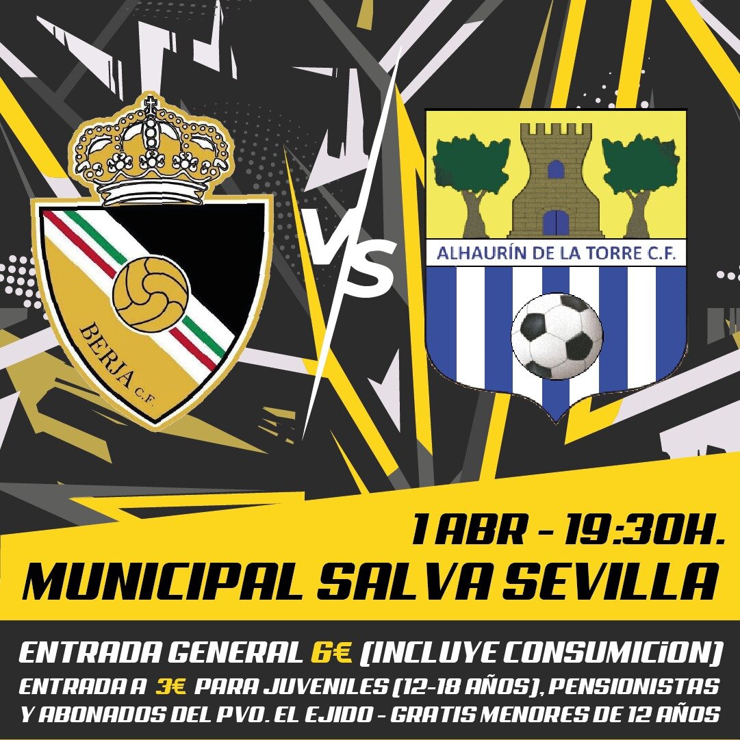 El Berja CF recibe este sábado al Alhaurín de la Torre