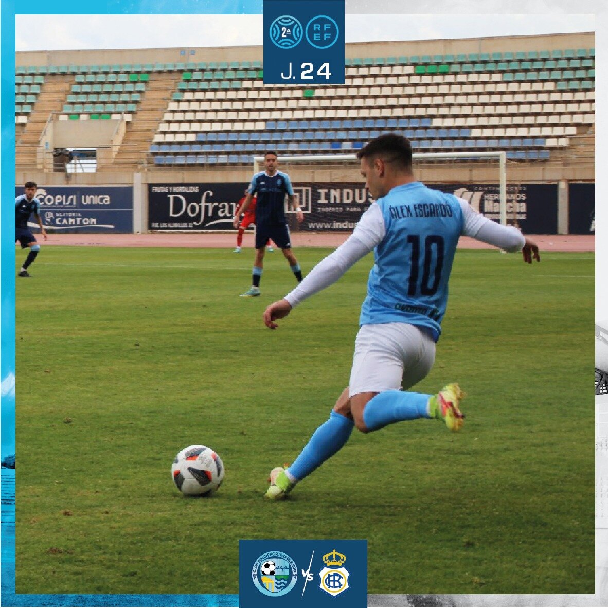 El Polideportivo El Ejido y el Recreativo empatan sin goles