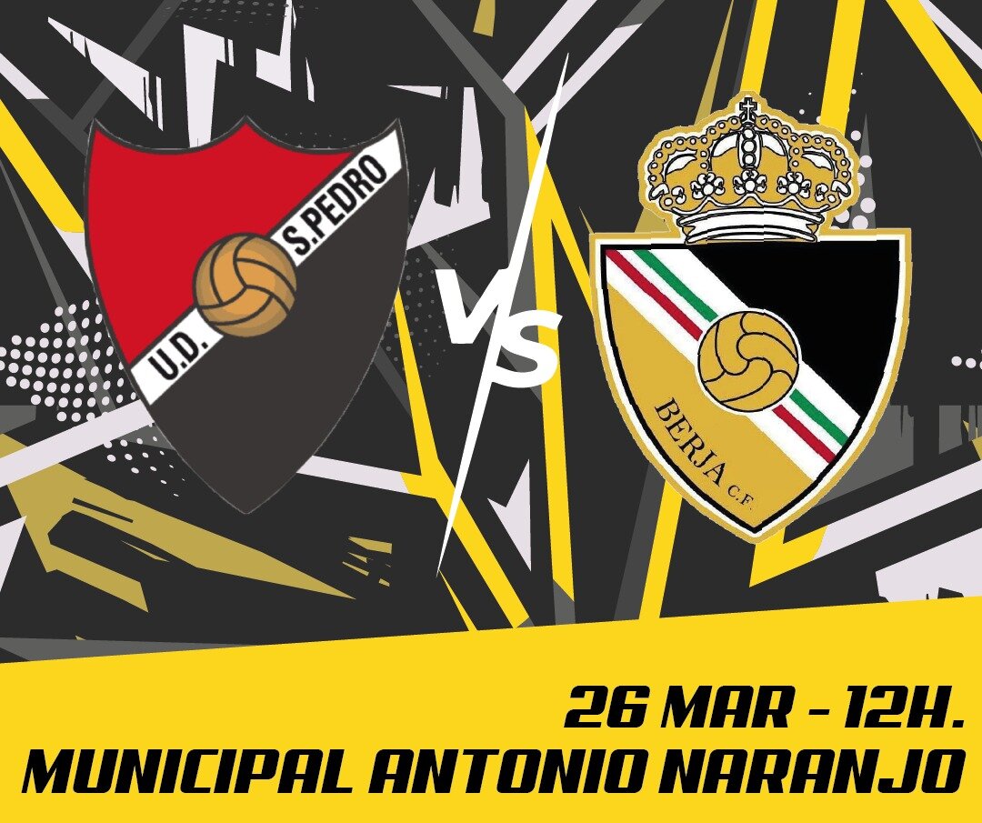 El Berja CF visita al San Pedro con mentalidad de final