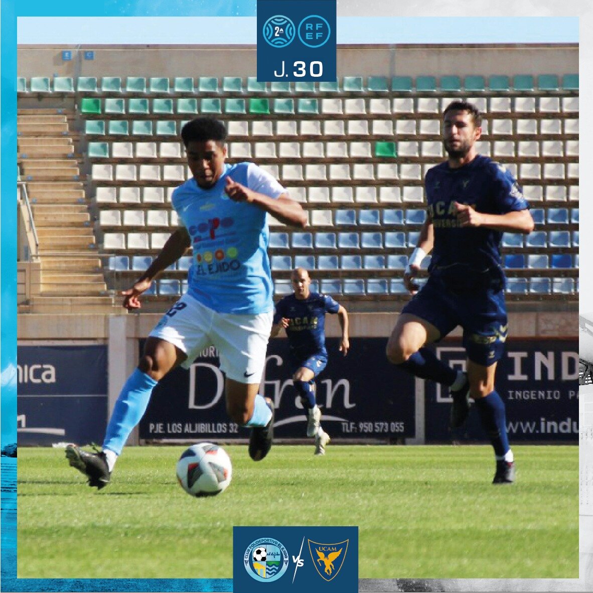 El Polideportivo El Ejido vuelve a perder ante su afición