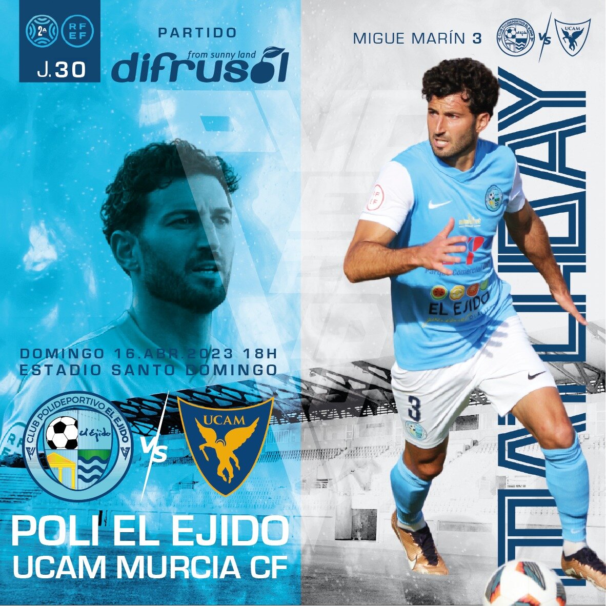 El Poli El Ejido se prepara para un exigente duelo ante el UCAM Murcia